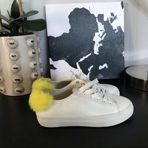 Steve Madden Furry Sneakers